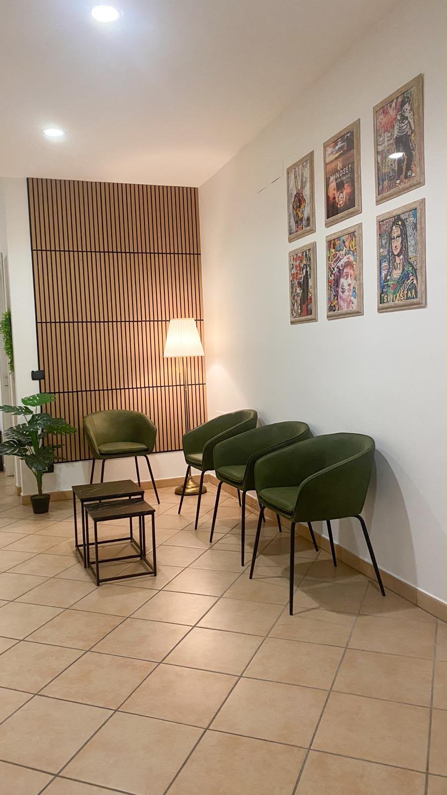 Sala d'attesa dello Studio Synapsi ad Asti